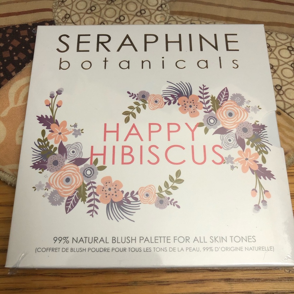 Seraphine Botanicals Happy Hibiscus blush palette